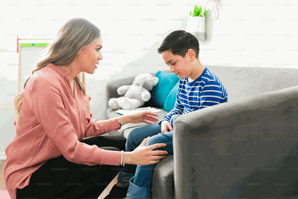 Child receiving therapy at eMbrace clinic, Delhi NCR