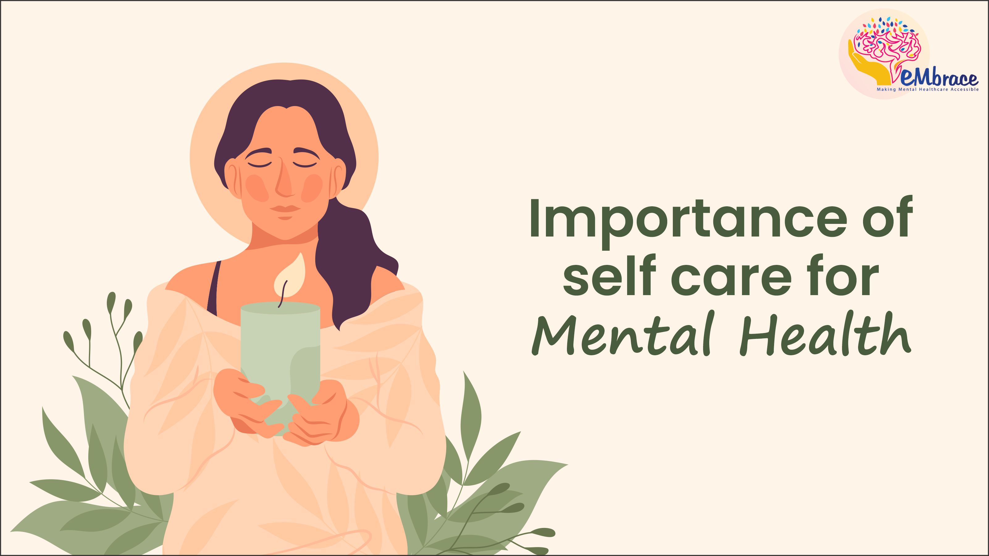 importance of self-care for mental health